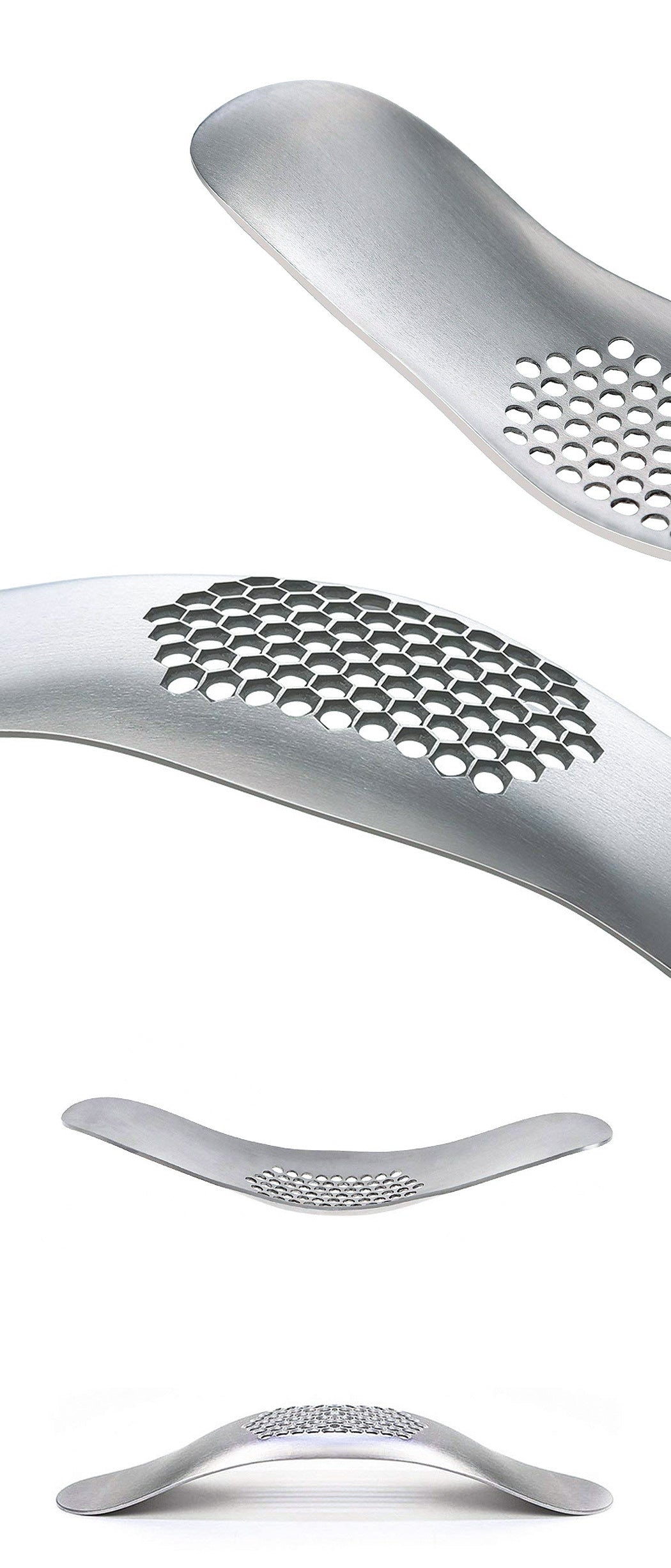 The Ultimate Kitchen Companion: Stainless Steel Garlic Arc Press Grinder